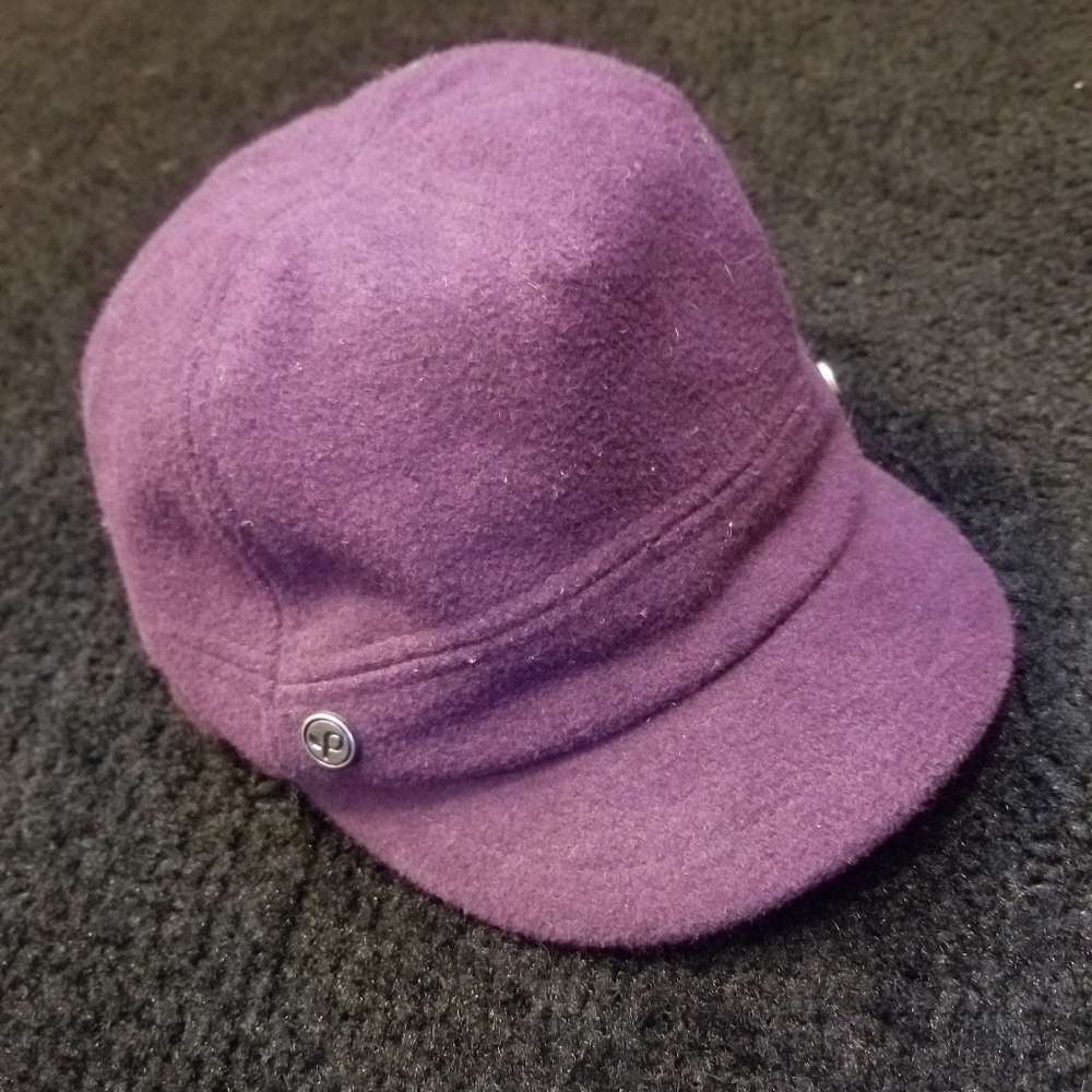 Purple hat